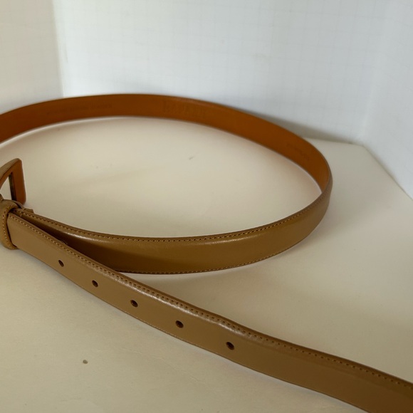 Lauren Ralph Lauren Tan Leather Belt - Picture 4 of 10